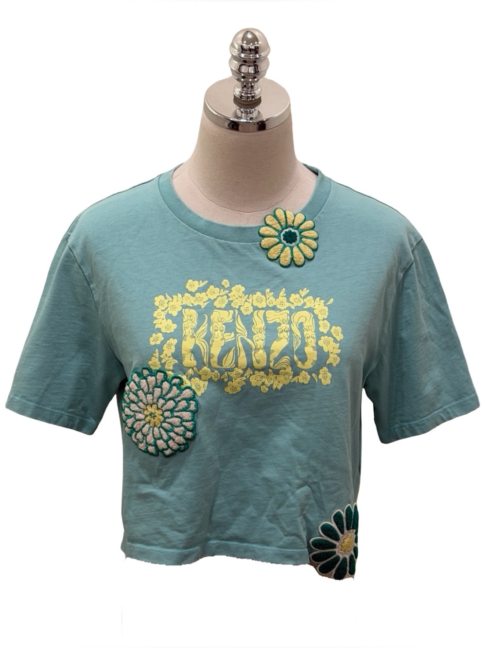 Kenzo Floral Appliqué T-shirt